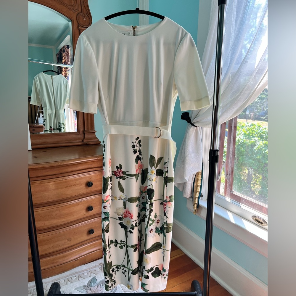 Ted Baker Secret Trellis Dress. Never worn, in perfect condition.